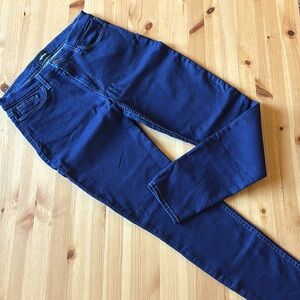 Hudson Blair High Rise Super Skinny Ankle Jeans